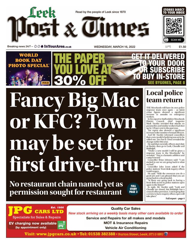 Leek Post and Times