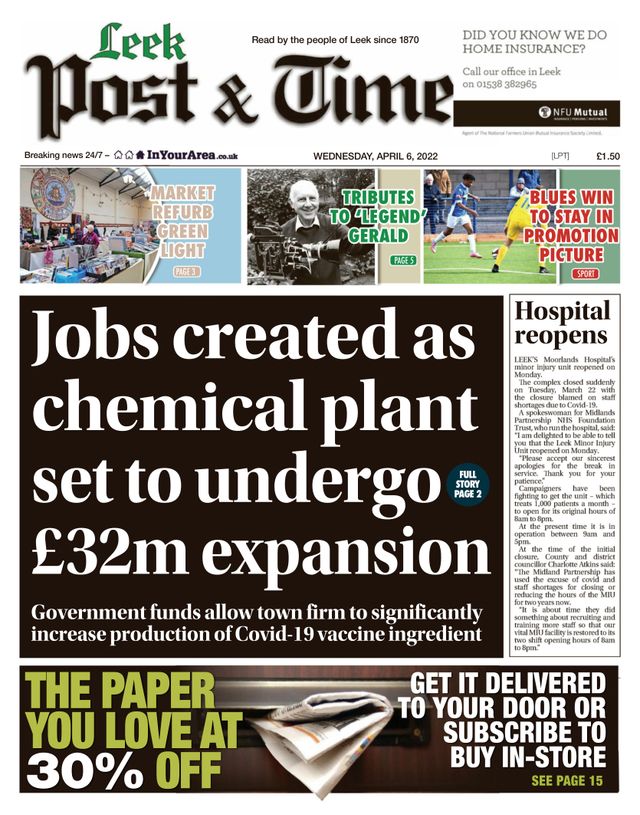 Leek Post and Times