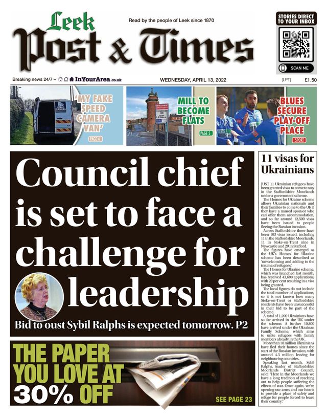 Leek Post and Times