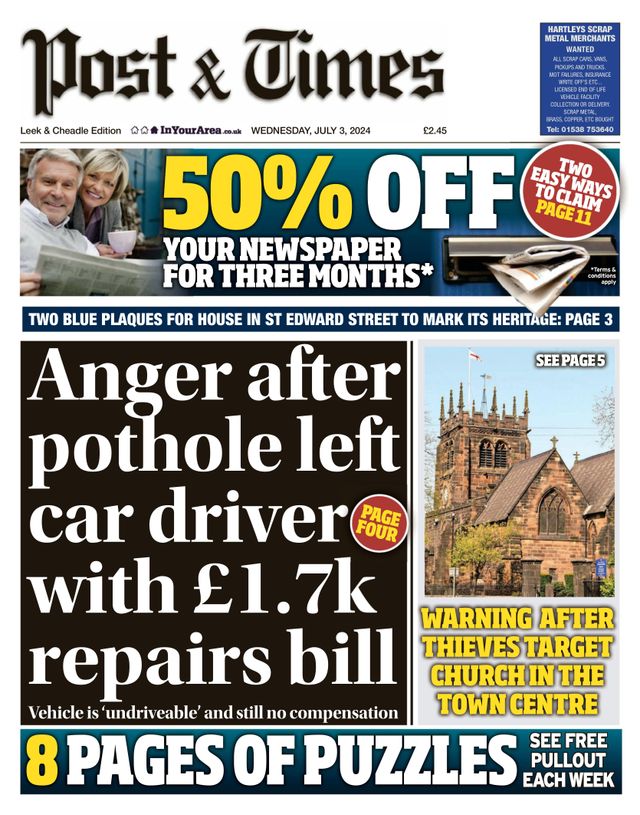 Leek Post and Times