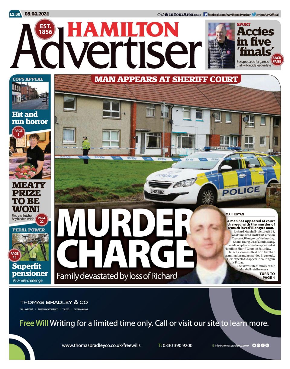 Bath ChronicleApril 08, 2021 Newspaper Get your Digital Subscription