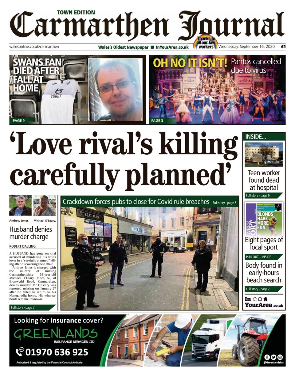 Carmarthen JournalSeptember 16, 2020 Magazine