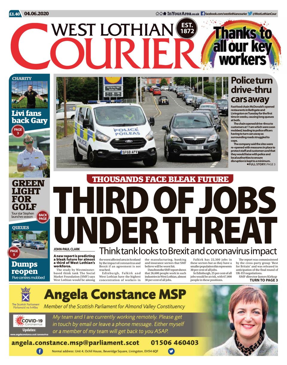 West Lothian CourierJune 04, 2020 Magazine Get your Digital Subscription