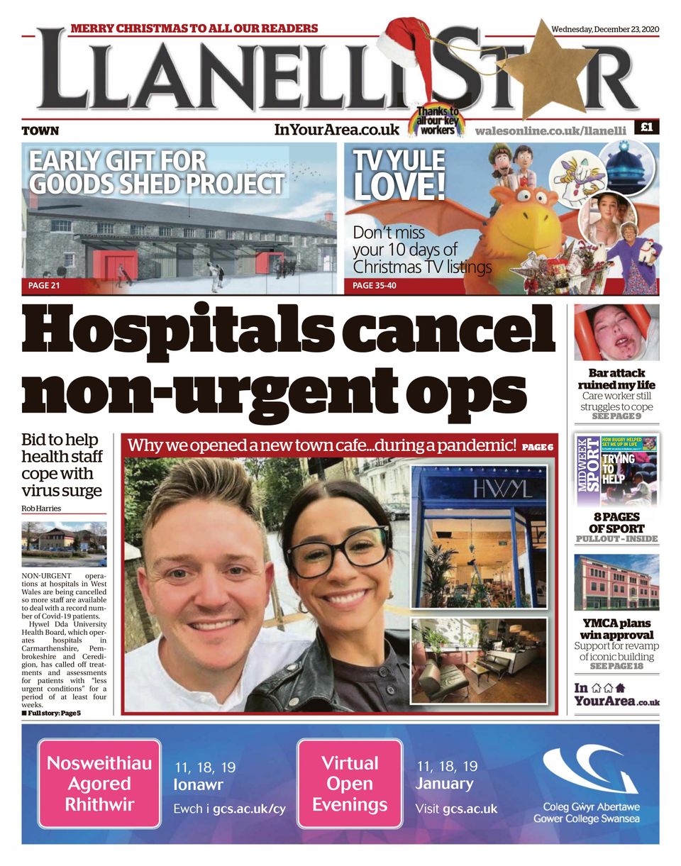 Llanelli StarDecember 23, 2020 Magazine Get your Digital Subscription