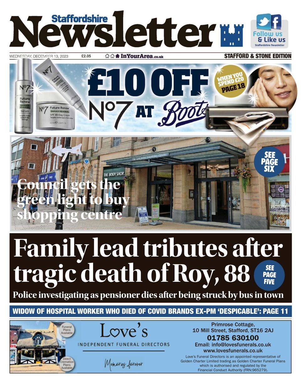 Staffordshire NewsletterDecember 13, 2023 Magazine