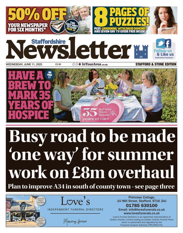 Staffordshire Newsletter