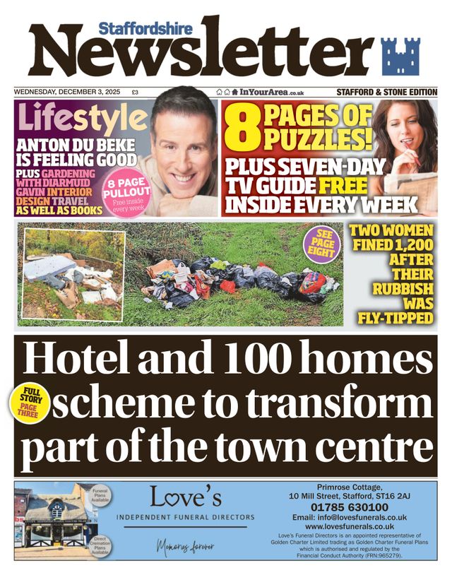 Staffordshire Newsletter