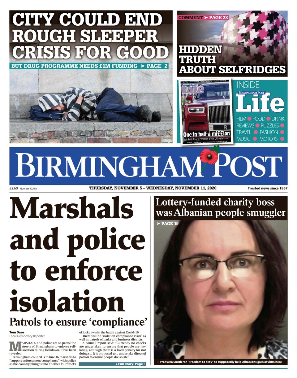 Birmingham PostNovember 05, 2020 Magazine Get your Digital Subscription