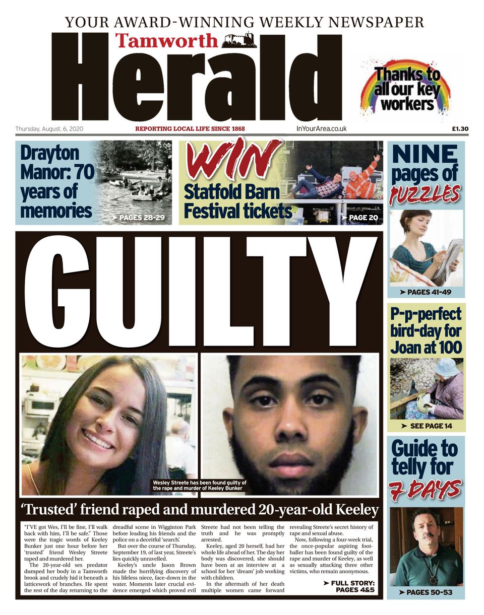 Tamworth HeraldAugust 6, 2020 Magazine Get your Digital Subscription