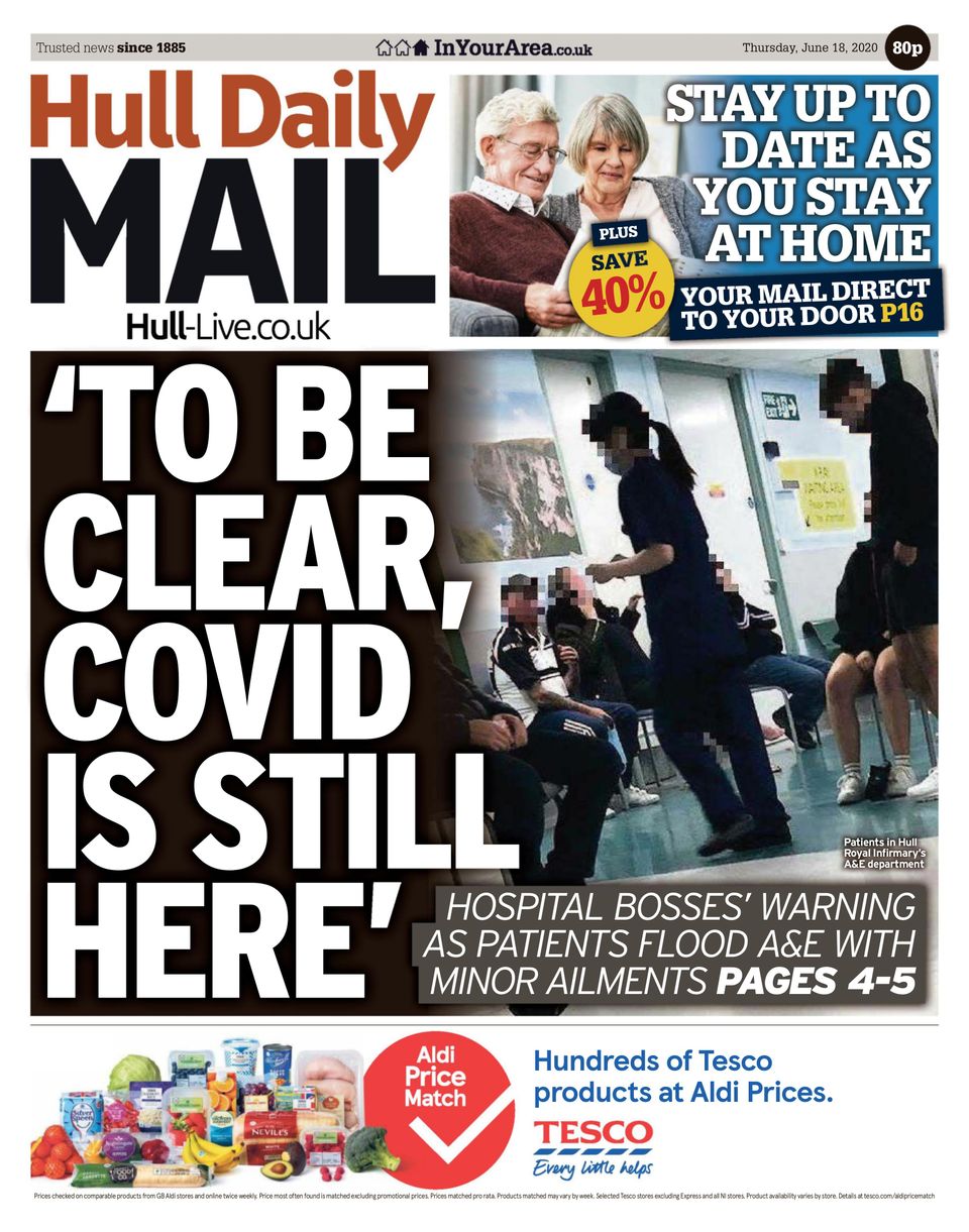 Hull Daily MailJune 18, 2020 Magazine Get your Digital Subscription