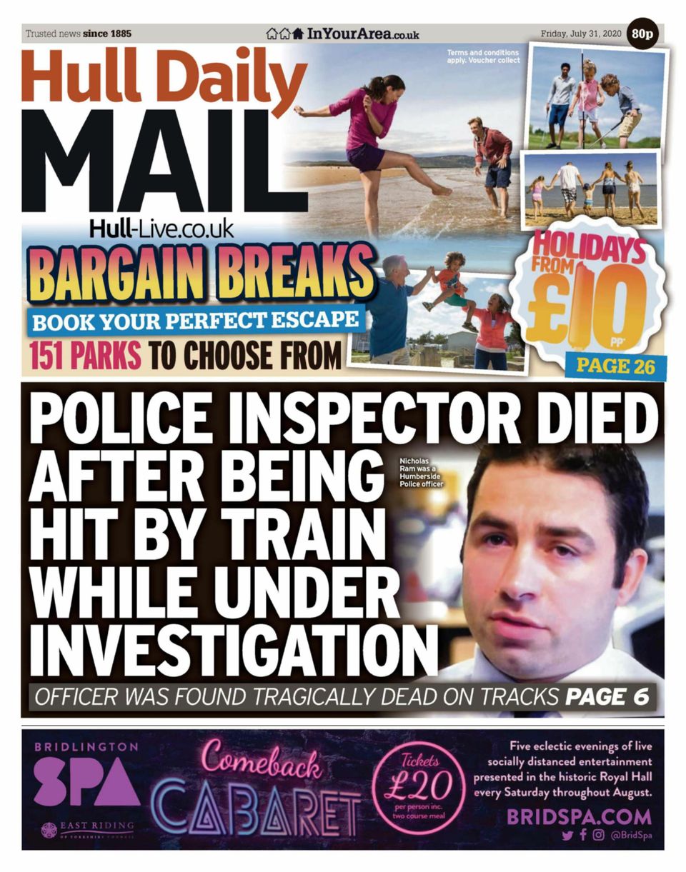 Hull Daily MailJuly 31, 2020 Magazine Get your Digital Subscription