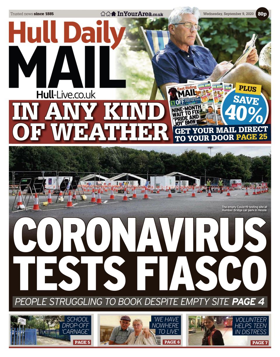 Hull Daily MailSeptember 09, 2020 Magazine Get your Digital Subscription