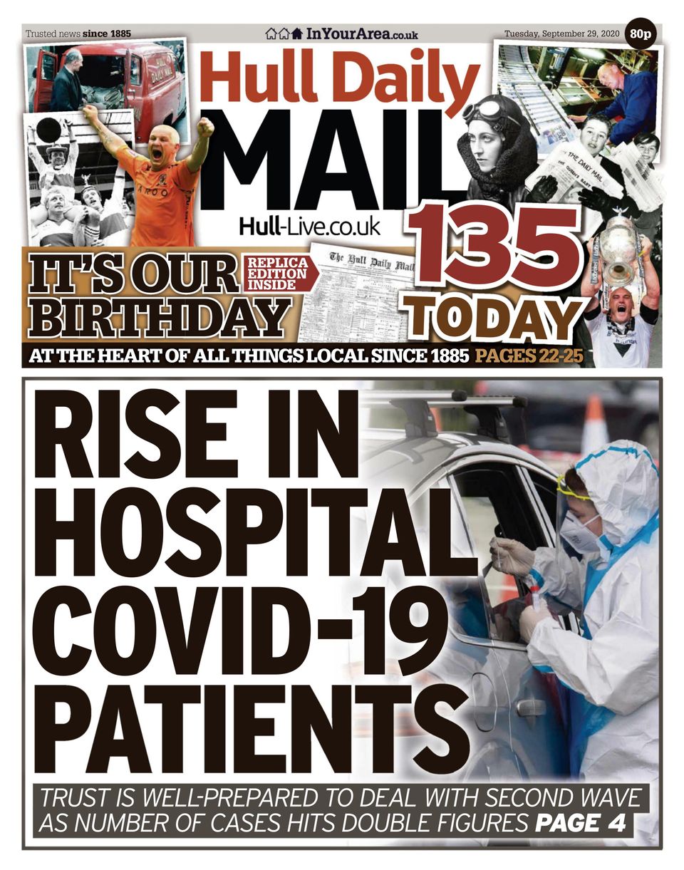 Hull Daily MailSeptember 29, 2020 Magazine Get your Digital Subscription