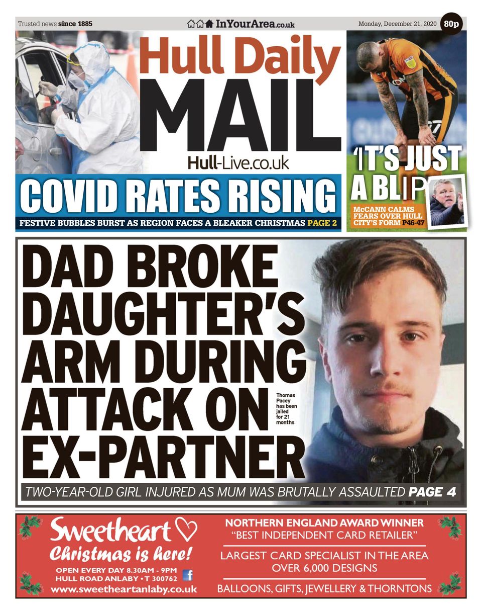 Hull Daily MailDecember 21, 2020 Magazine Get your Digital Subscription