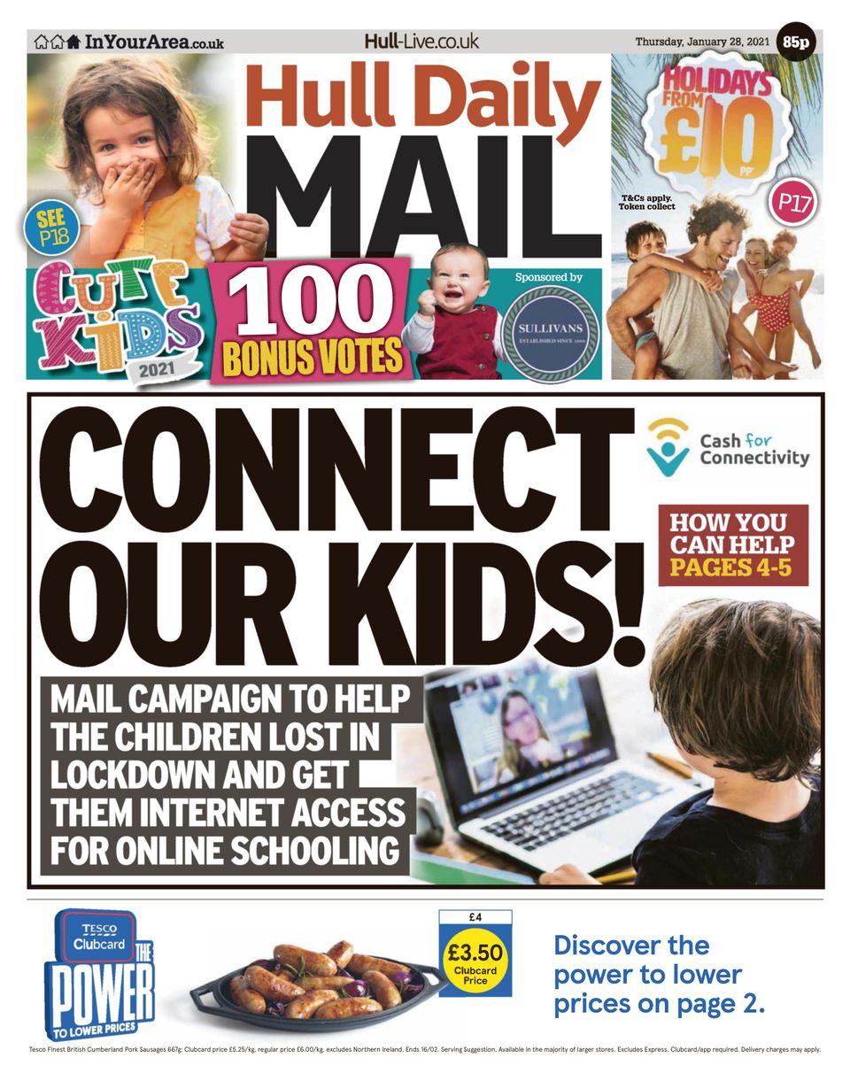Hull Daily MailJanuary 28, 2021 Magazine Get your Digital Subscription