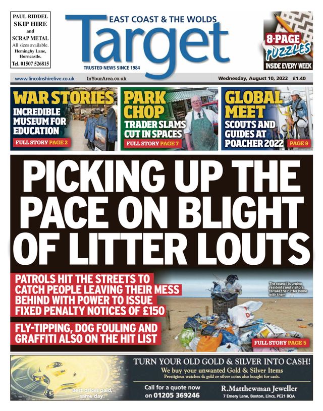 East Coast and The Wolds Target
