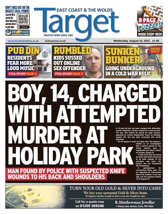 East Coast and The Wolds Target