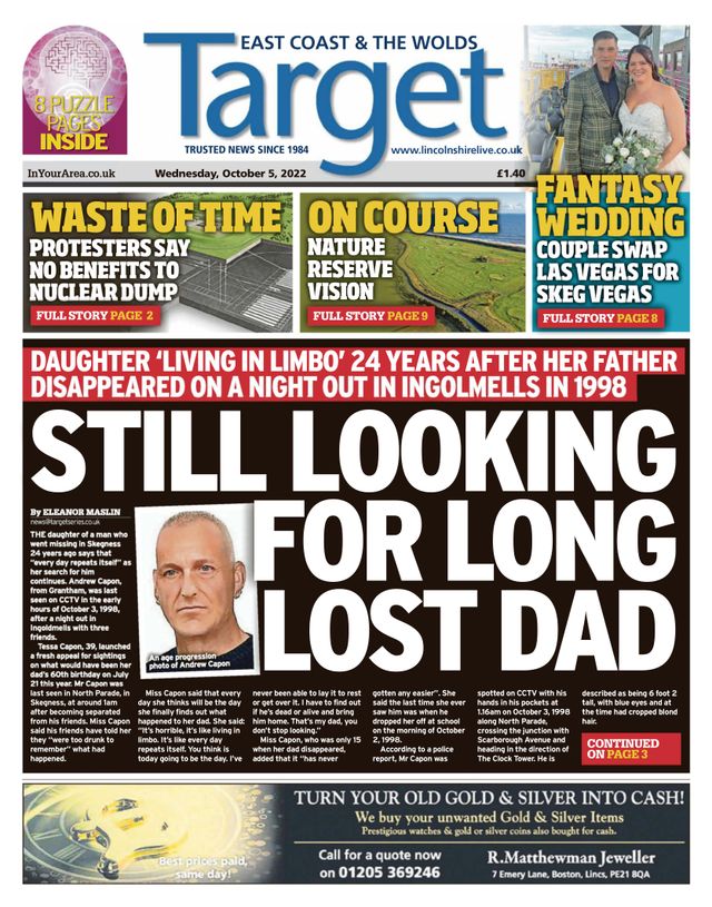 East Coast and The Wolds Target