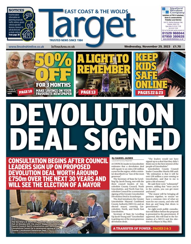 East Coast and The Wolds Target