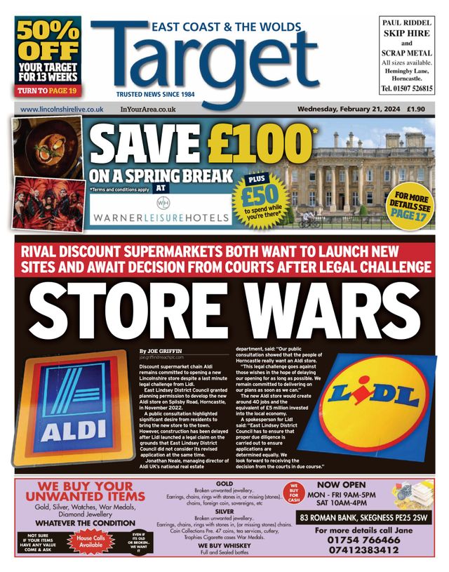 East Coast and The Wolds Target