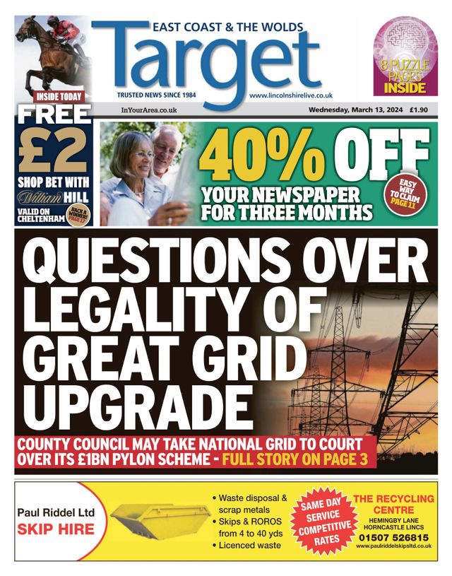 East Coast and The Wolds Target