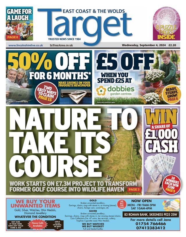 East Coast and The Wolds Target