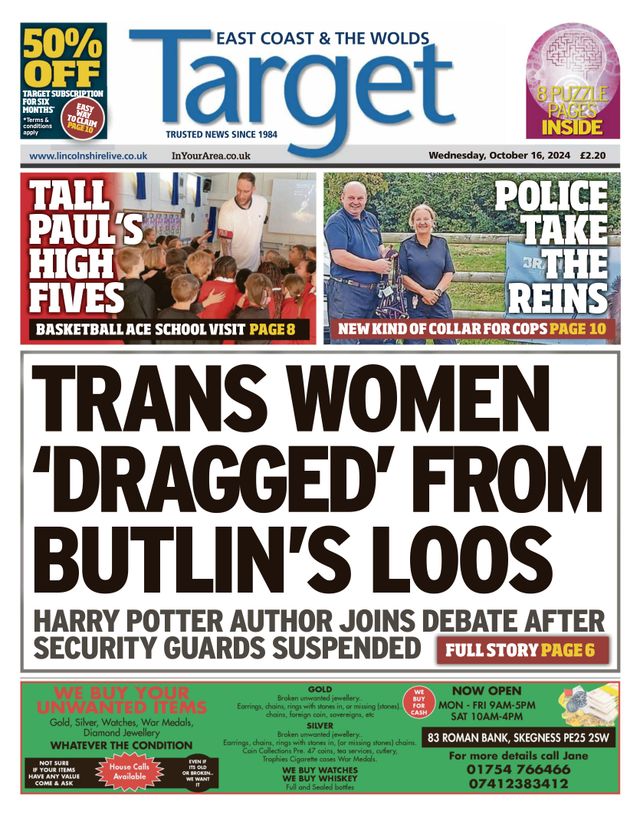 East Coast and The Wolds Target