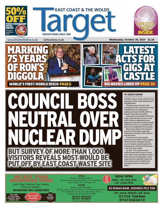 East Coast and The Wolds Target