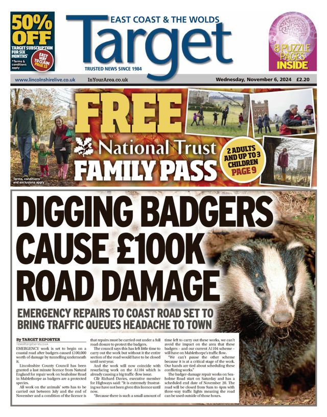 East Coast and The Wolds Target