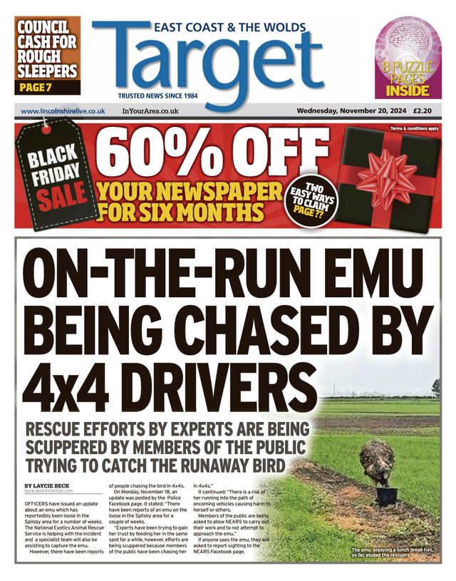 East Coast and The Wolds Target