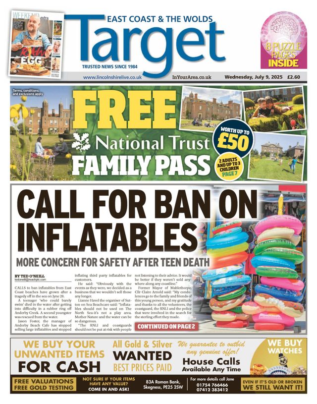 East Coast and The Wolds Target