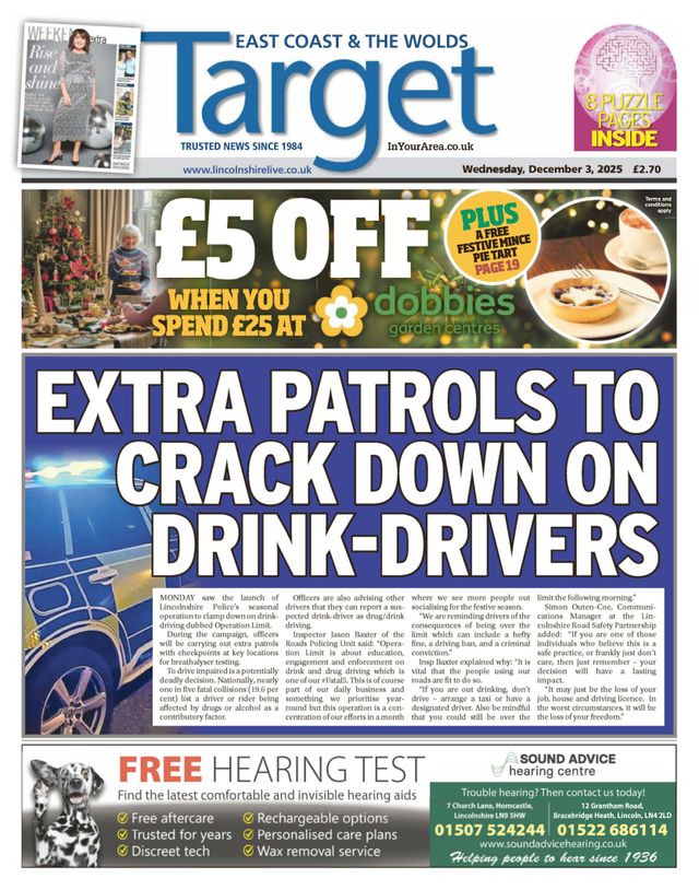 East Coast and The Wolds Target