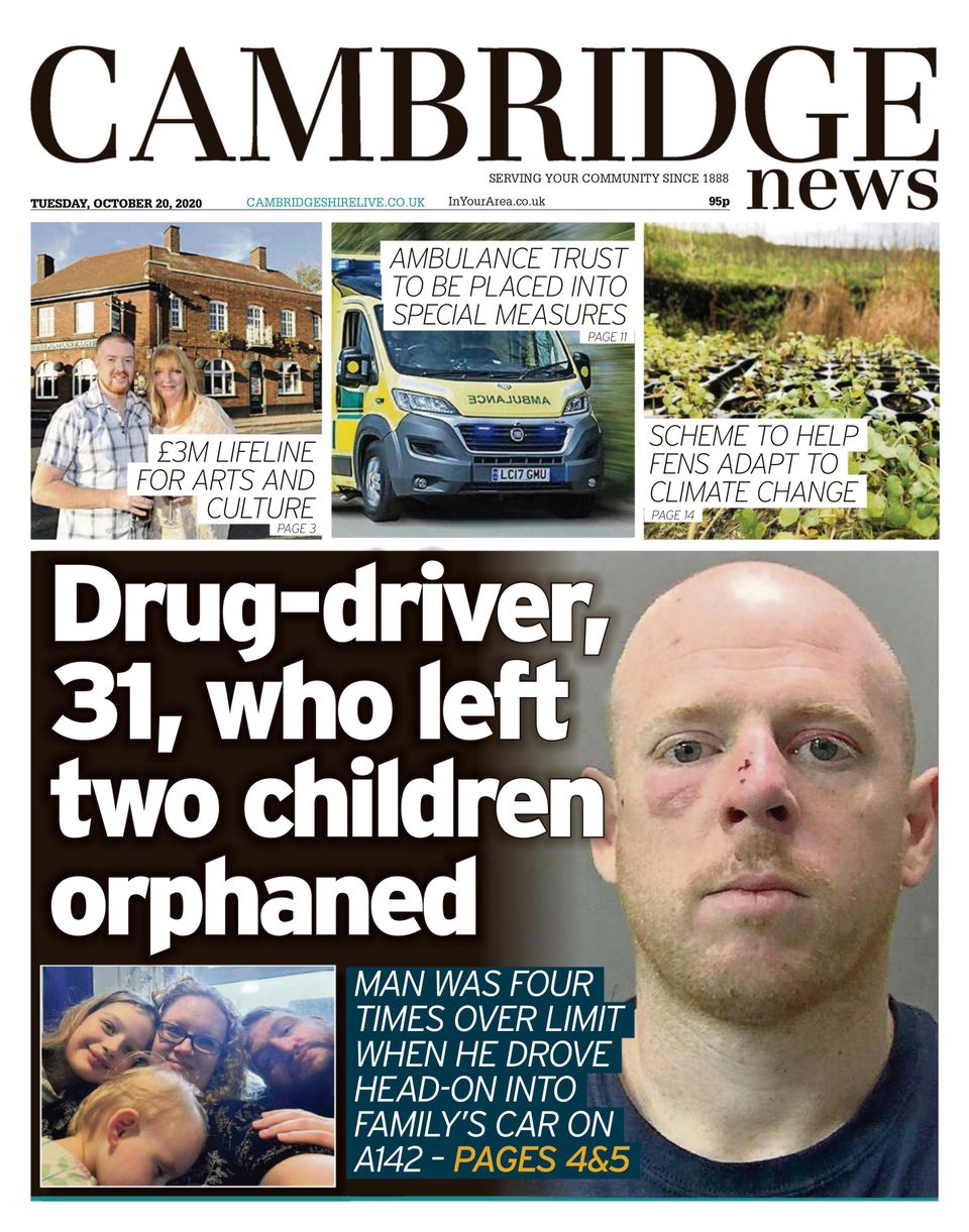 Cambridge NewsOctober 20, 2020 Newspaper Get your Digital Subscription