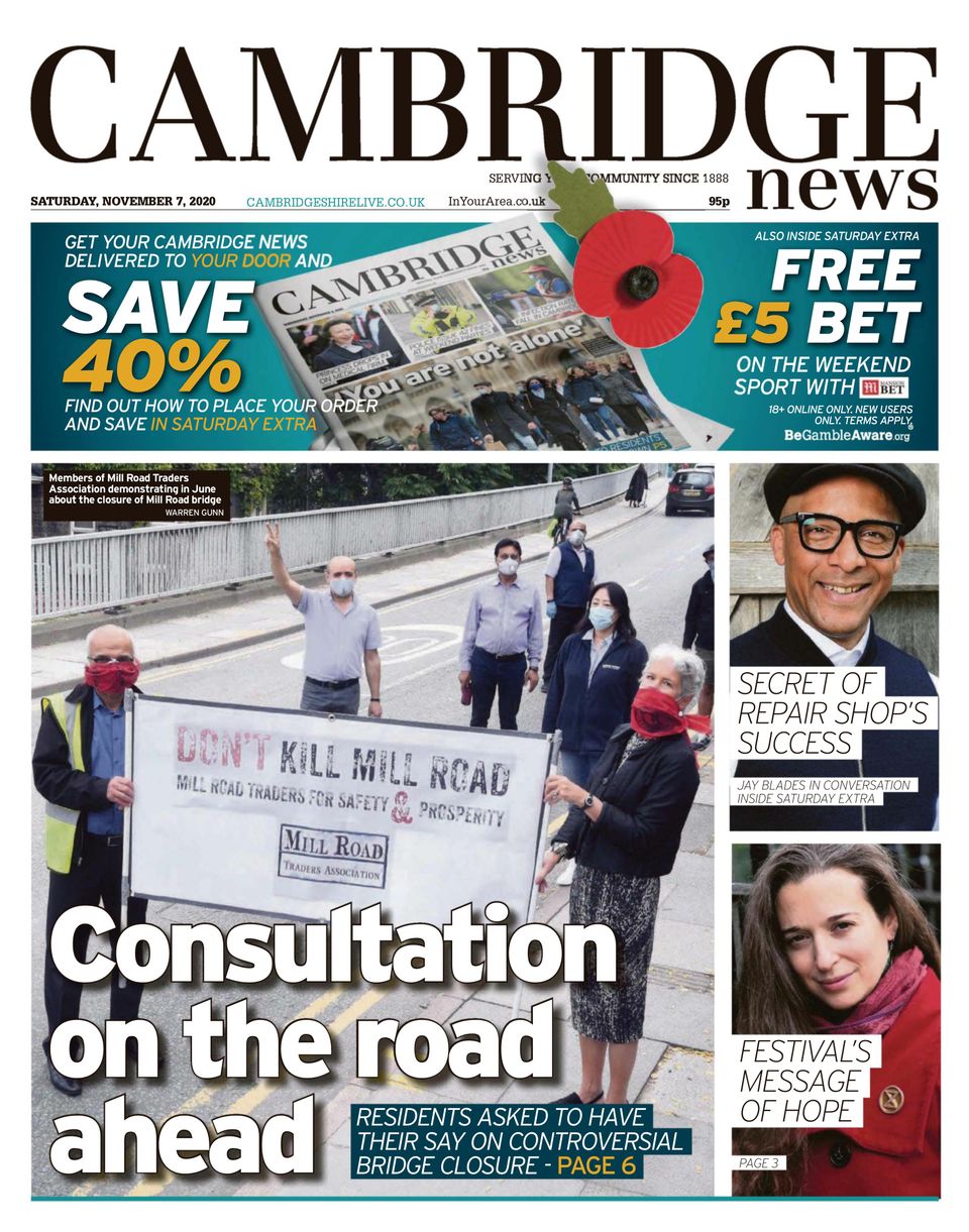 Cambridge NewsNovember 07, 2020 Newspaper Get your Digital Subscription