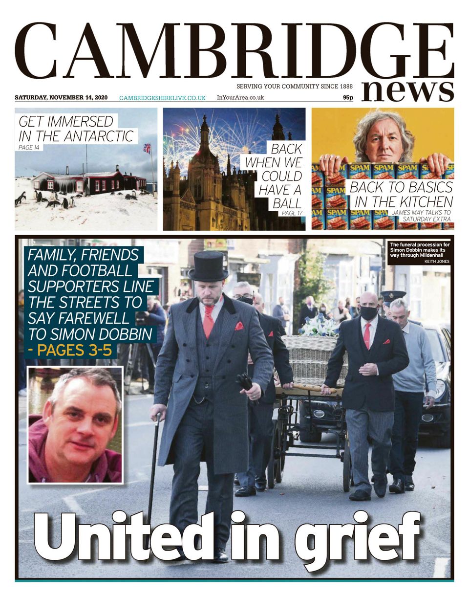 Cambridge NewsNovember 14, 2020 Newspaper Get your Digital Subscription