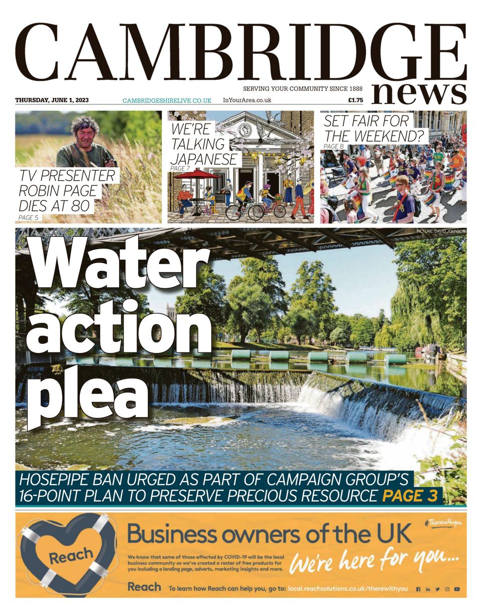 Cambridge NewsJune 01, 2023 Newspaper Get your Digital Subscription