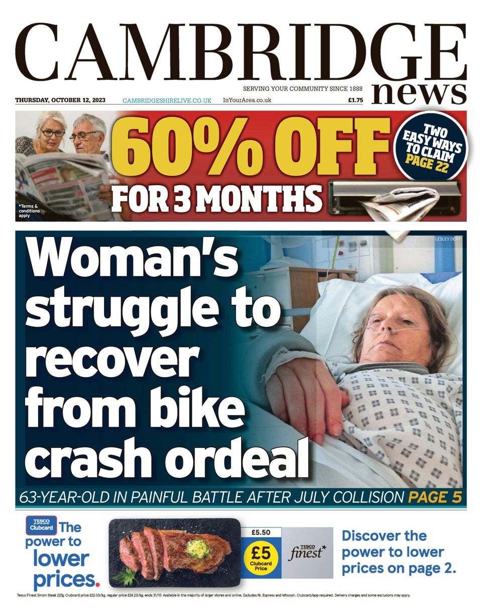 Cambridge NewsOctober 12, 2023 Newspaper Get your Digital Subscription