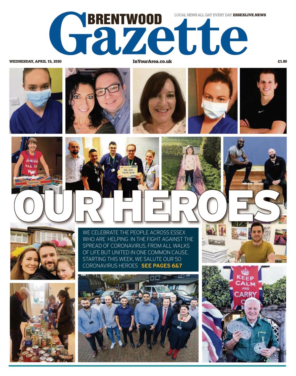 Brentwood GazetteApril 15, 2020 Newspaper Get your Digital Subscription