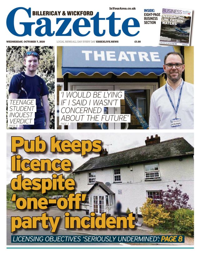 Billericay & Wickford Gazette