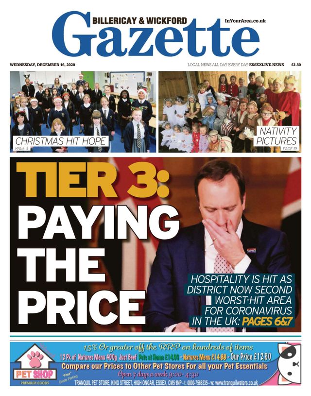 Billericay & Wickford Gazette