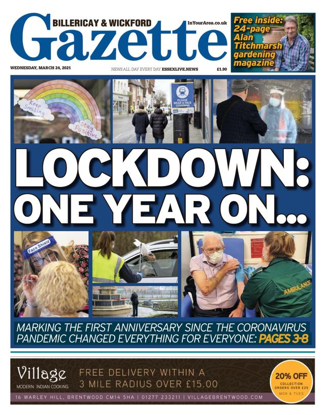 Billericay & Wickford Gazette