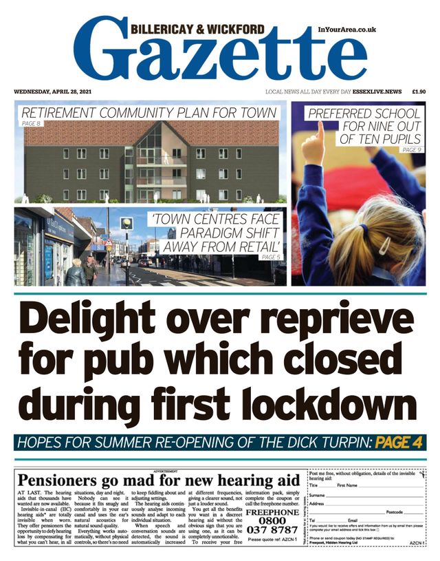 Billericay & Wickford Gazette