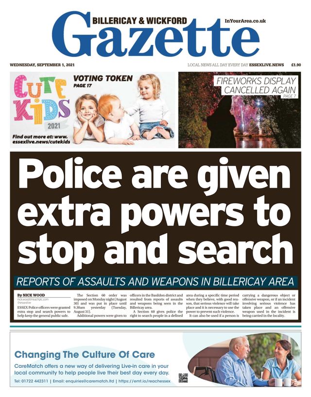 Billericay & Wickford Gazette