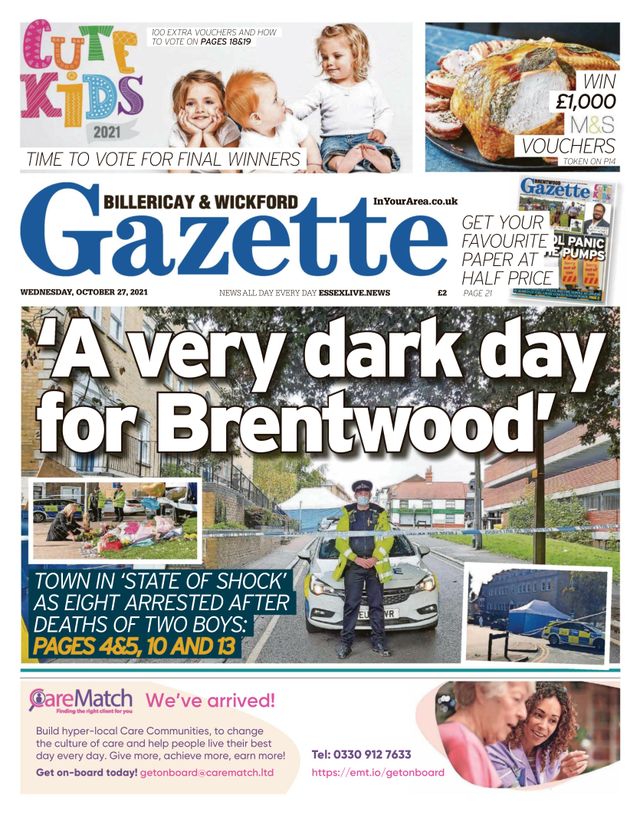 Billericay & Wickford Gazette
