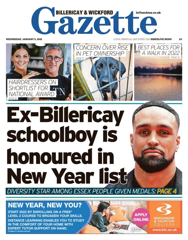 Billericay & Wickford Gazette