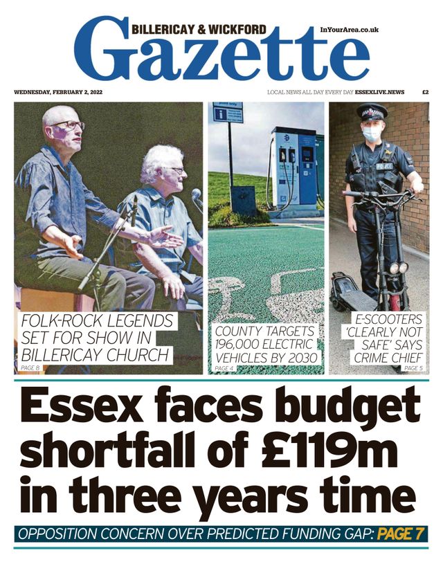 Billericay & Wickford Gazette