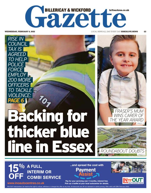 Billericay & Wickford Gazette