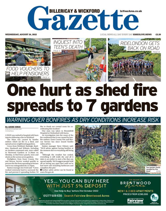 Billericay & Wickford Gazette