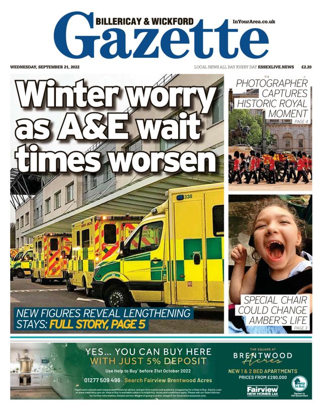 Billericay & Wickford Gazette