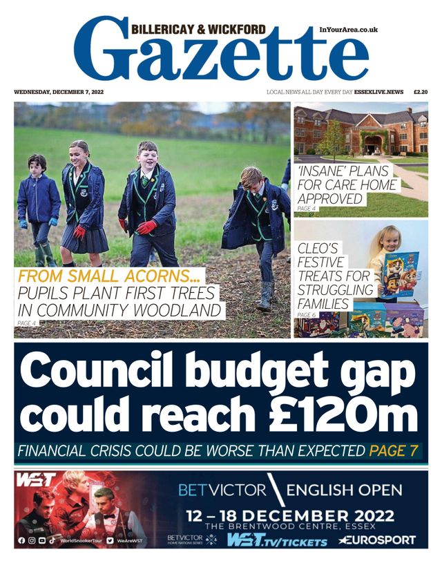 Billericay & Wickford Gazette